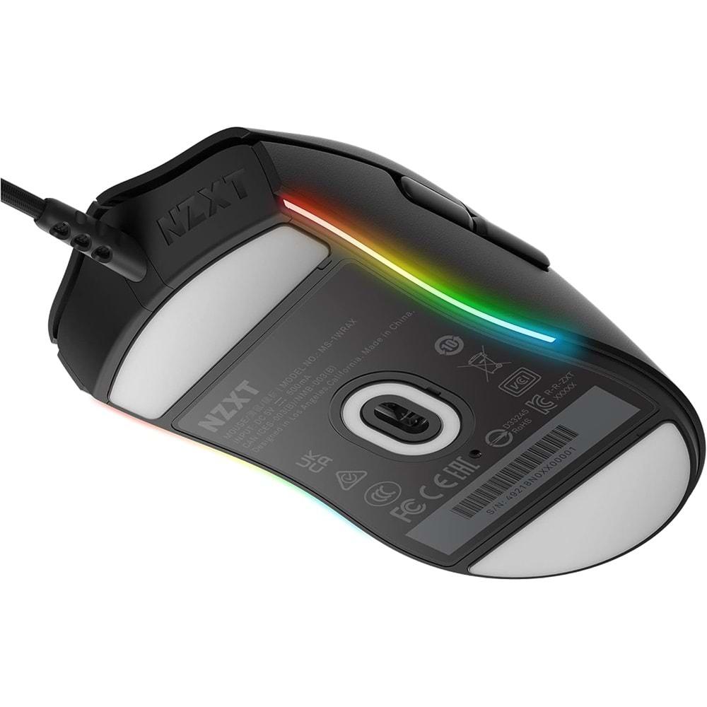 Nzxt MS-1WRAX-BM Lightweight Ambidextrous Siyah Gaming Mouse