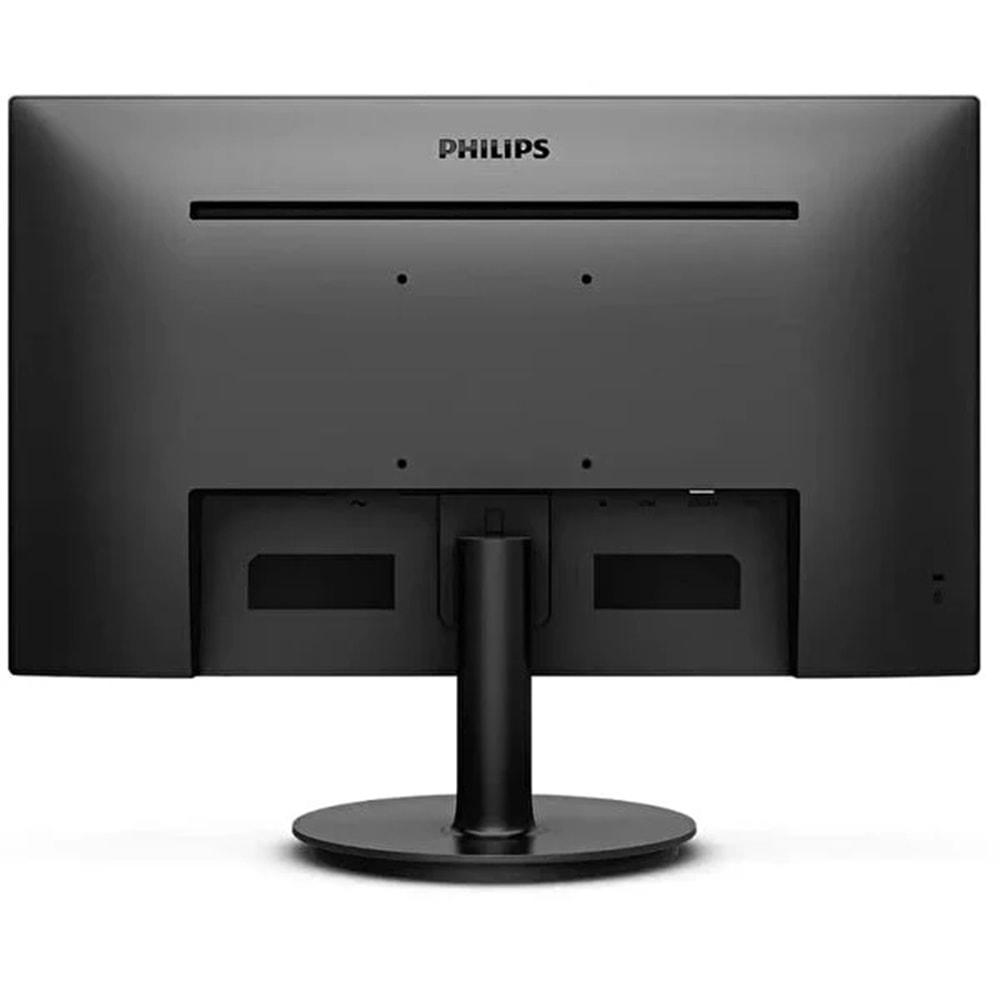 Philips 222V8LA/01 4Ms 75Hz 1XVGA 1XHDMI 1XDP Fhd 1920X1080 Hoparlör Flicker-Free Vesa Siyah 23.8