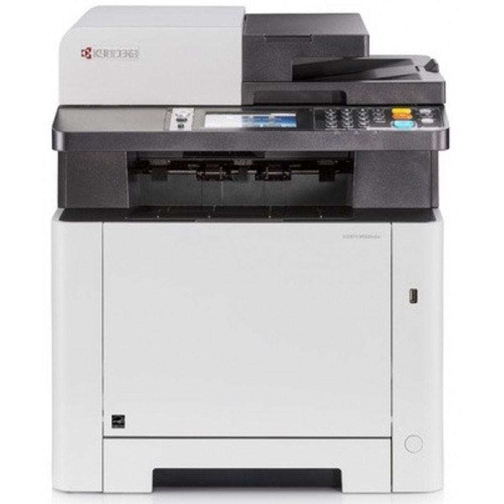 Kyocera M5526CDN YAZ/TAR/FOT/FAX/ETH/DUBLEKS Renkli Lazer Yazıcı