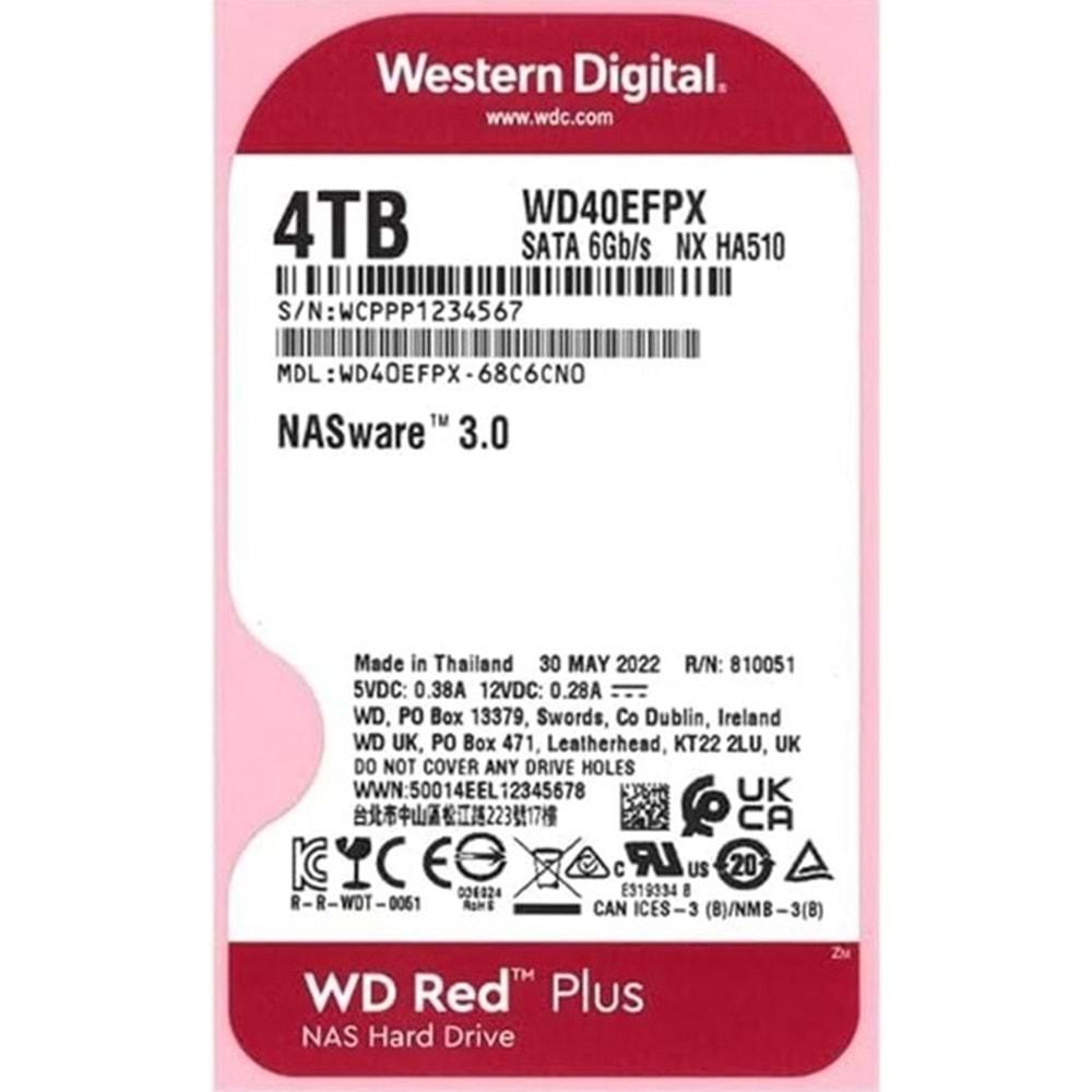 WD 4TB Red Plus 3.5