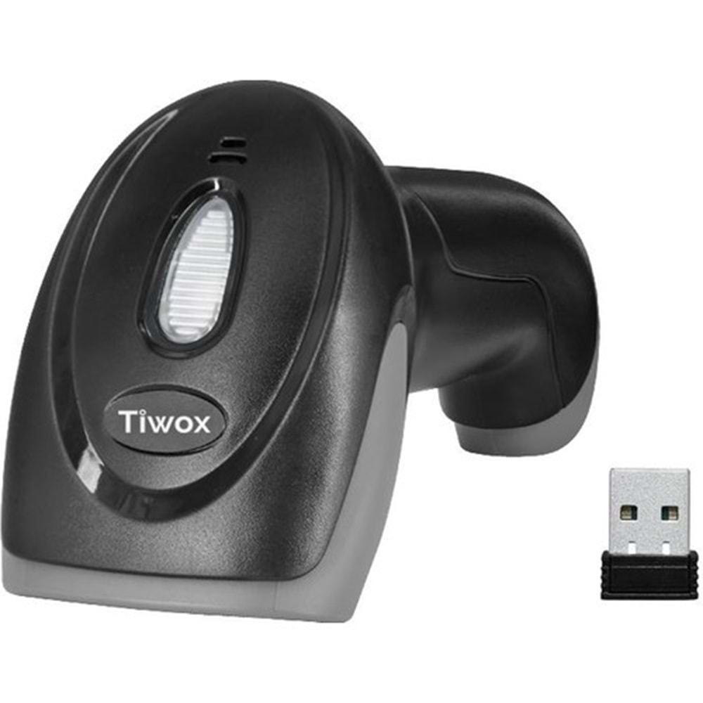Tiwox VSK-120 2D Karekod Kablosuz Barkod Okuyucu + Mini USB Dongle