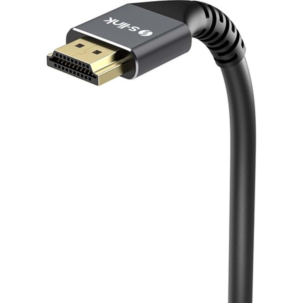 S-Link SLX-HD4K30 19+1 HDMI TO HDMI 30M Metal V2.0 4K (4096*2160) 30HZ Kablo