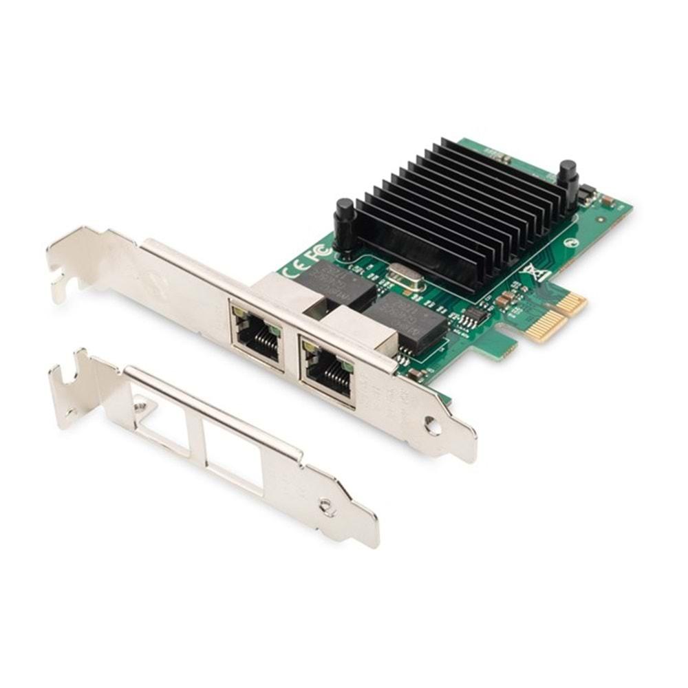 Digitus PCI Express Ethernet Kartı (2xRJ 45 Port)