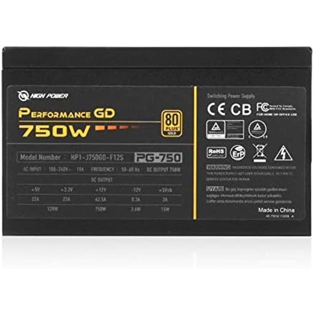 High Power 750W 80+ Gold PCIE5 (Performance)