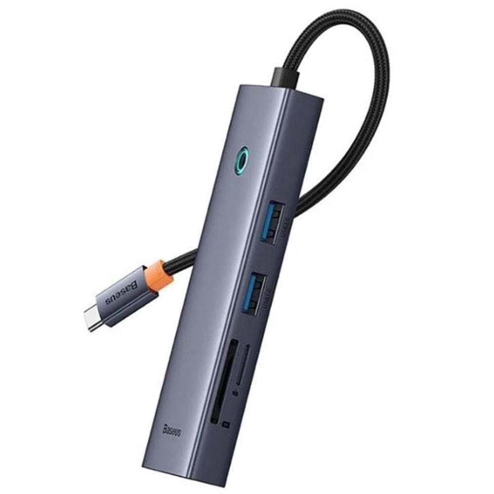 Baseus ULTRAJOY 7IN1 TYPE-C Hub USB x2 HDMI x1 RJ45 x1 (B00052805813-00)