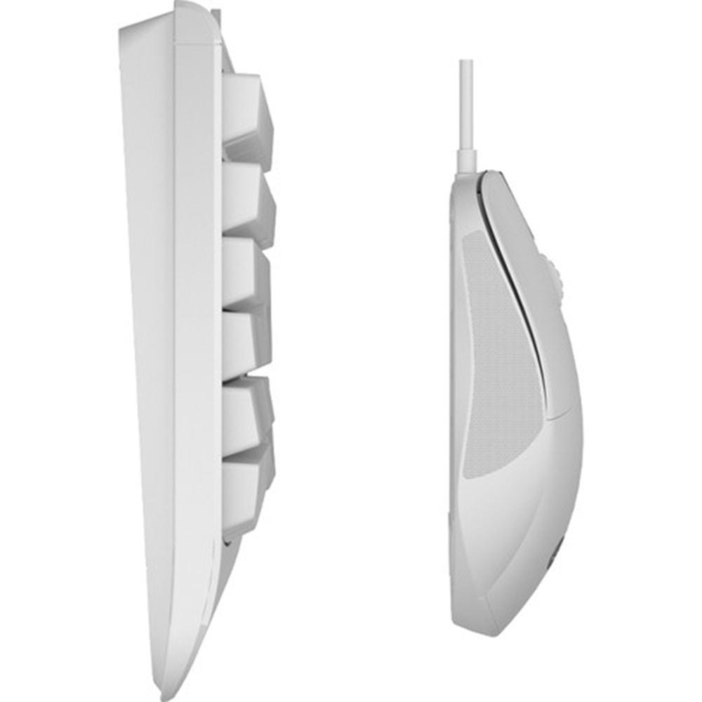 Lenovo Lecoo USB Kablolu TR Q Klavye Mouse Set Beyaz CM105-B