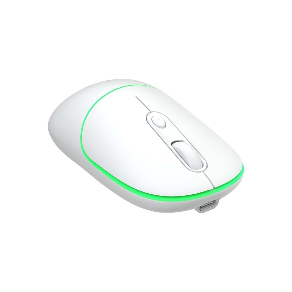 Lenovo Lecoo USB Optik Kablosuz Mouse Beyaz WS210-B