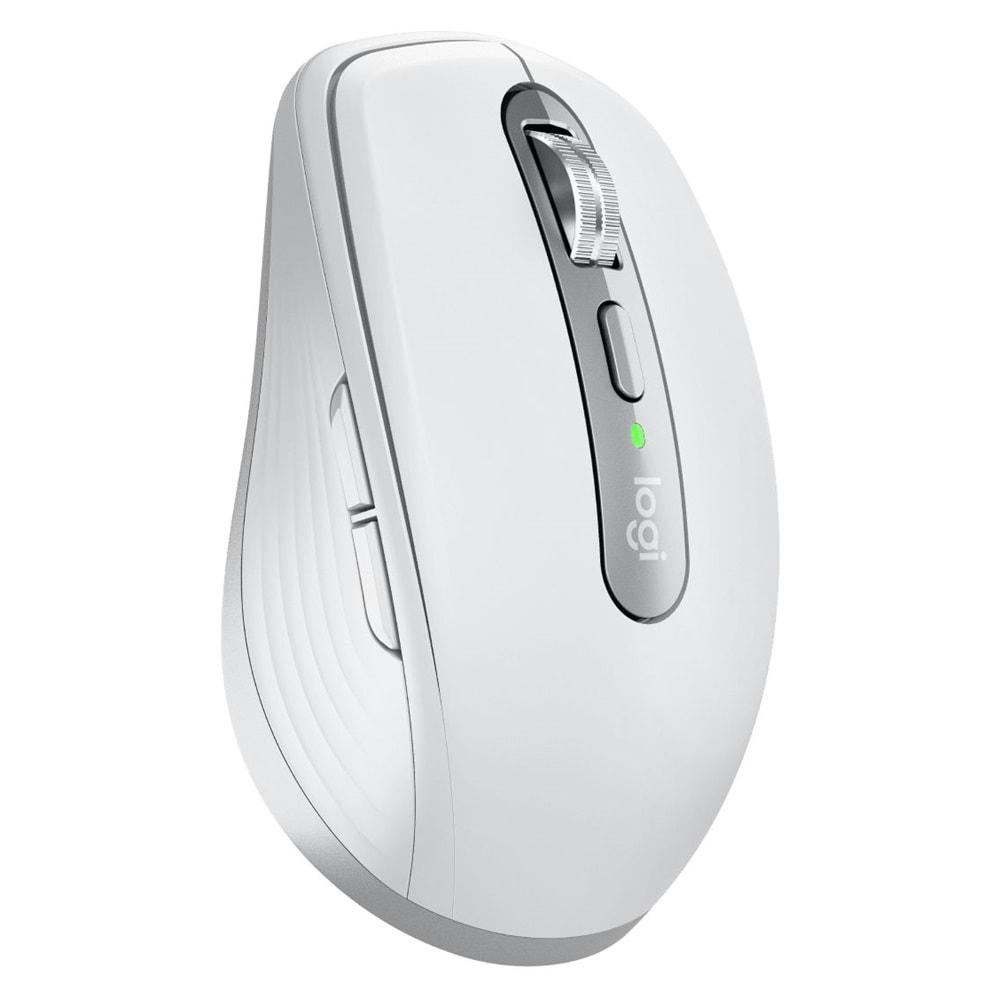 Logitech MX Anywhere 3S Kompakt 8000 DPI Optik Sensörlü Sessiz Bluetooth Kablosuz Mouse - Beyaz 910-006930