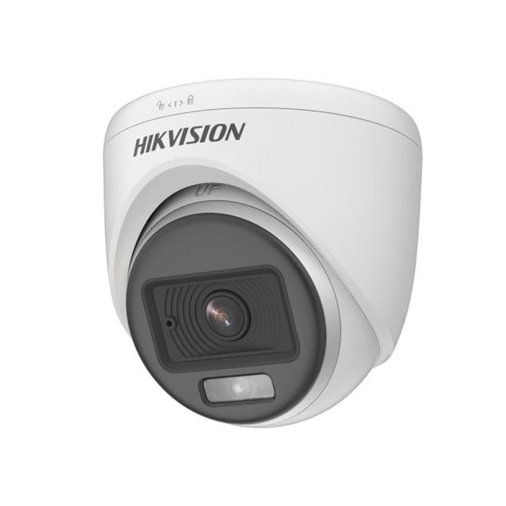 Hikvision DS-2CE70DF0T-LPFS (Dahili Mik.) 2MP 2.8mm ColorVu Dome Kamera