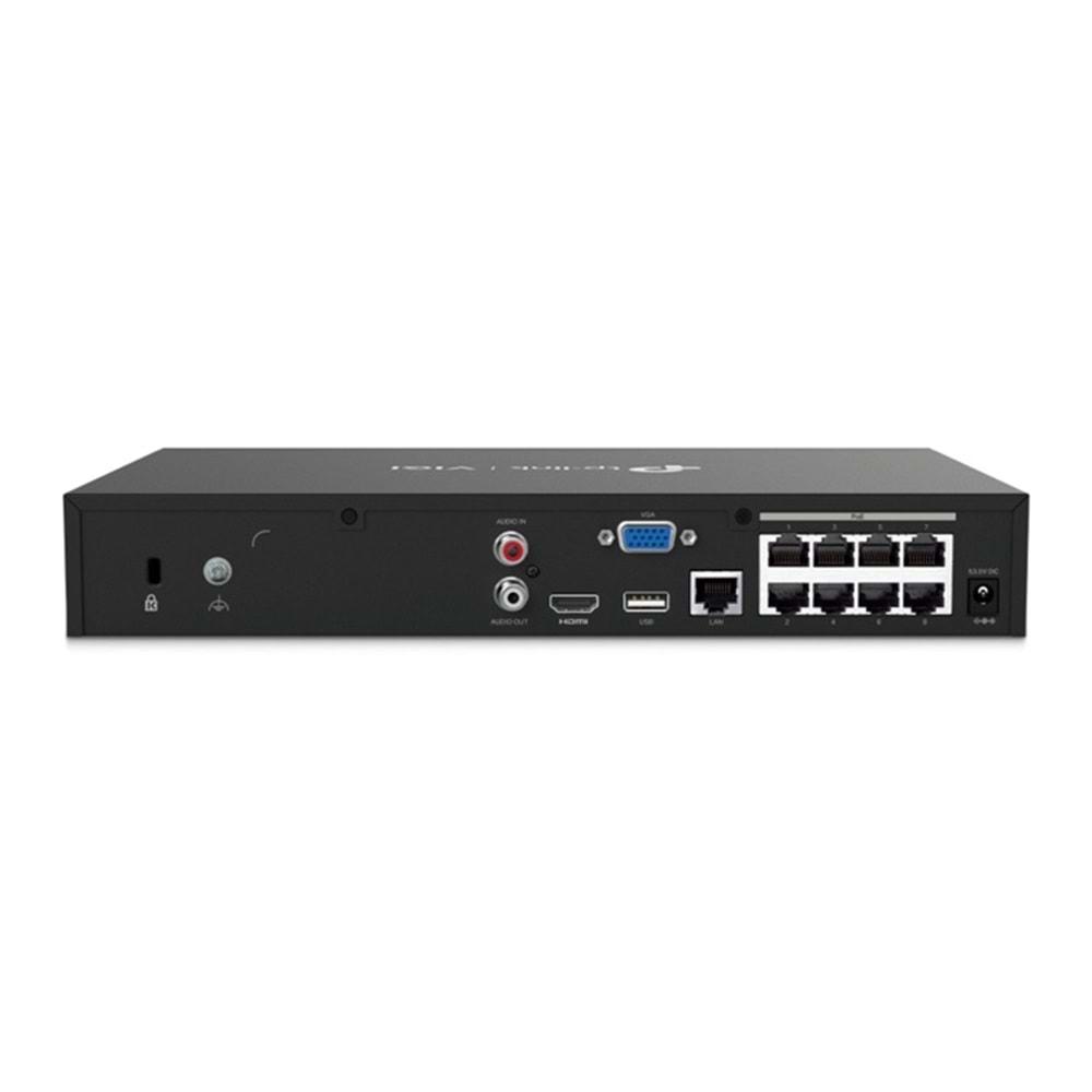 Tp-Link VIGI NVR1008H-8MP 8 Kanal PoE+ NVR