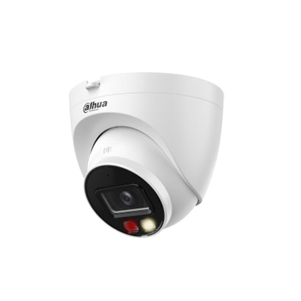 Dahua IPC-HDW2449T-S-IL 4MP 2.8mm Akıllı Çift Işık Dome Kamera (Dahili Mikrofon)