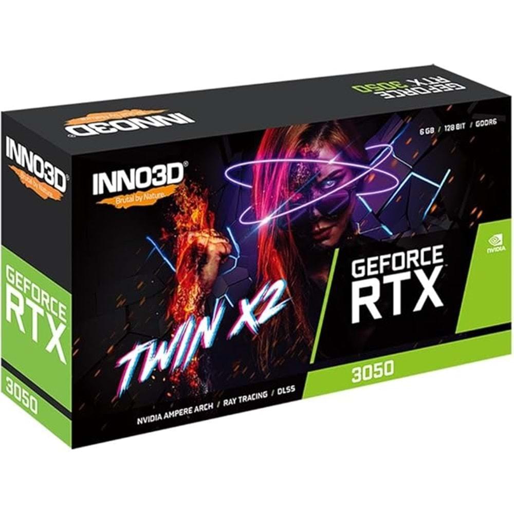 Inno3D RTX3060 Twin x2 12GB 192Bit GDDR6 3xDP\HDMI Ekran Kartı