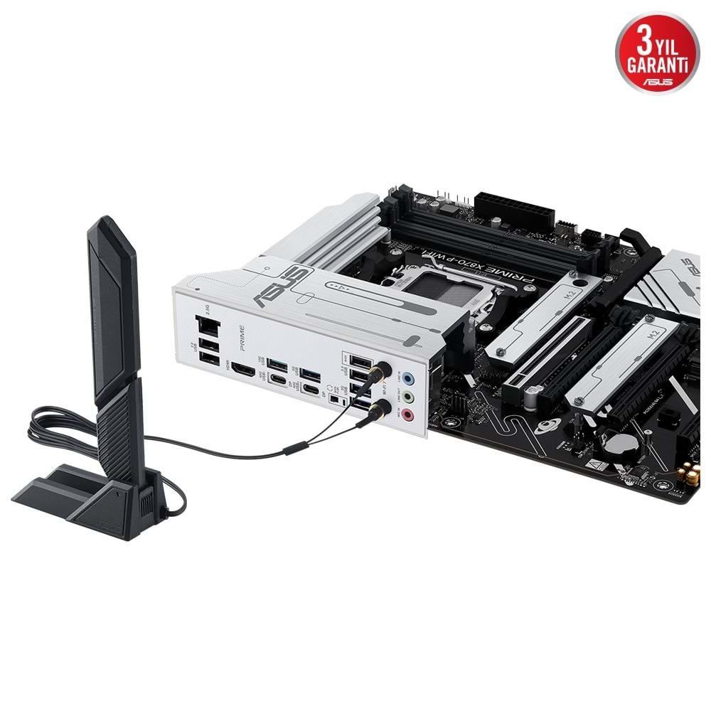 Asus Prime X870-P WIFI AMD X870 SOKET AM5 DDR5 800 Anakart