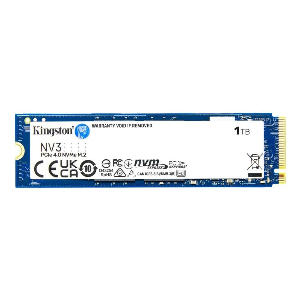 Kingston 1TB NV3 SNV3S/1000G 6000/4000MB/S M.2 NVMe PCIe 4.0