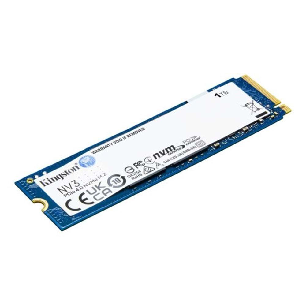 Kingston 1TB NV3 SNV3S/1000G 6000/4000MB/S M.2 NVMe PCIe 4.0