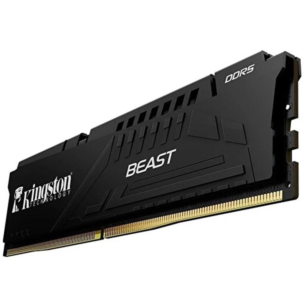 Kingston 32GB DDR5 5600Mhz CL36 DIMM KF556C36BBE-32TR Beast Soğutuculu 1x32G