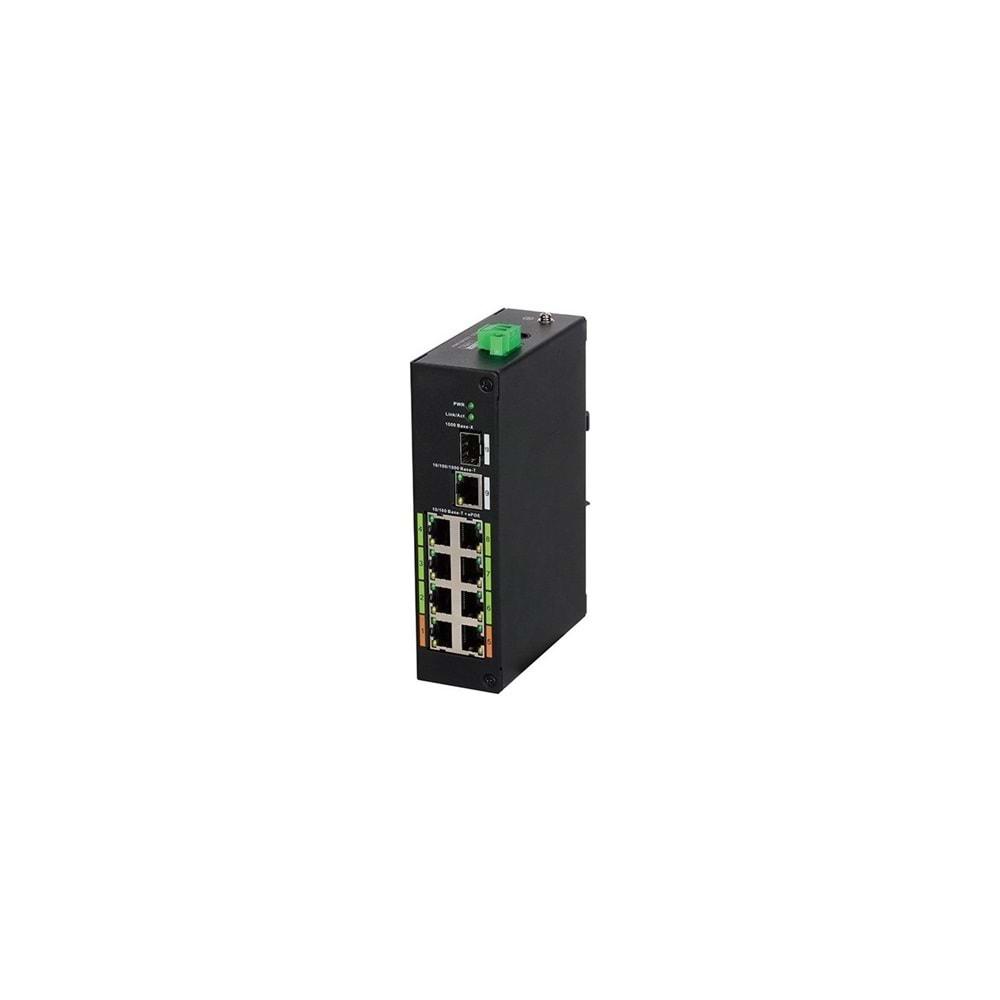 Dahua 8 Port 100Mbps E-PoE (LR2110-8ET-120)