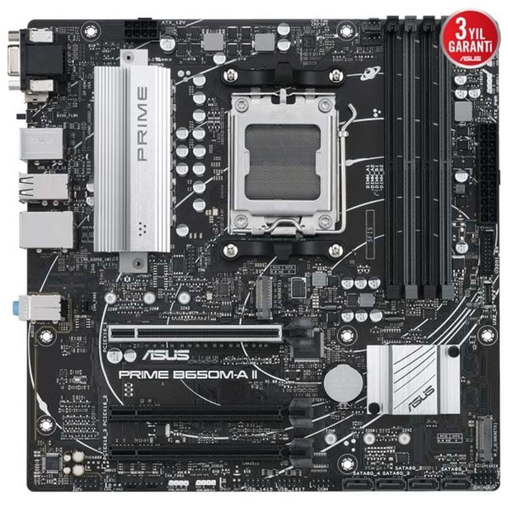 Asus Prime B650M-A II Csm AM5 Ryzen D5 Vga Hdmi Dp