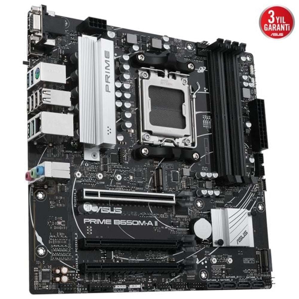 Asus Prime B650M-A II Csm AM5 Ryzen D5 Vga Hdmi Dp