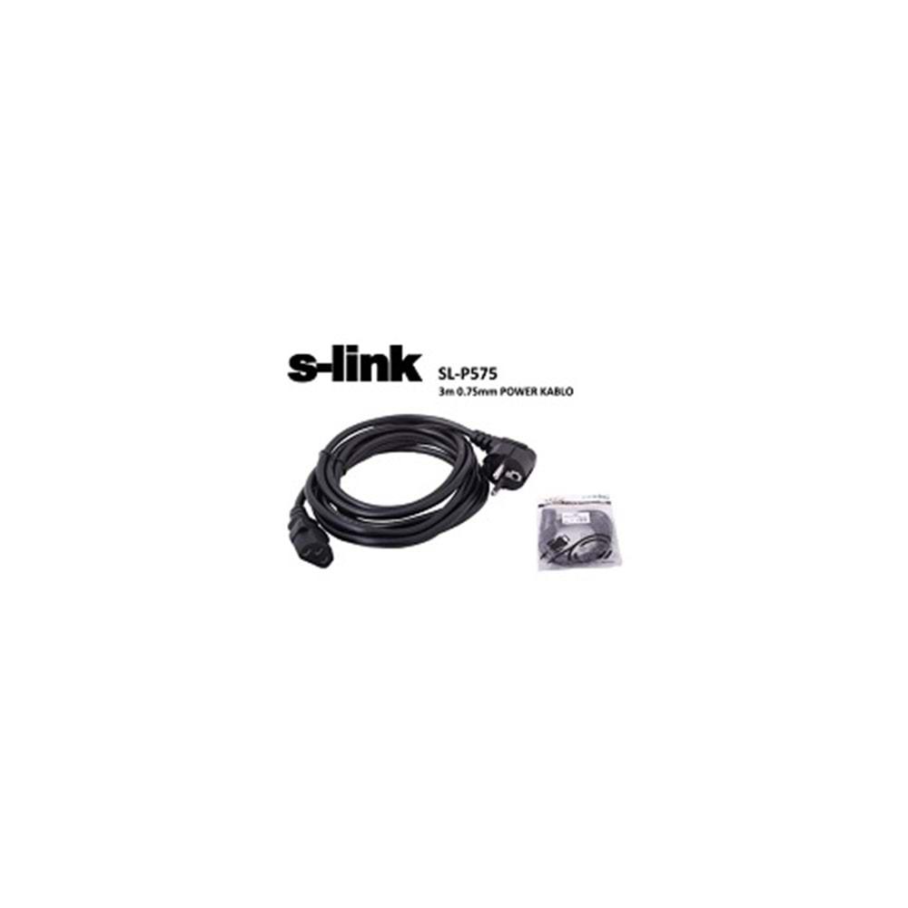 S-Link SL-P575 3m 0.75mm Power Kablo