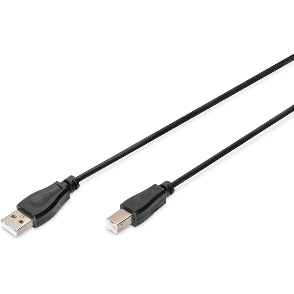 Digitus Yazıcı Kablosu Siyah USB 2.0 (1,8m)