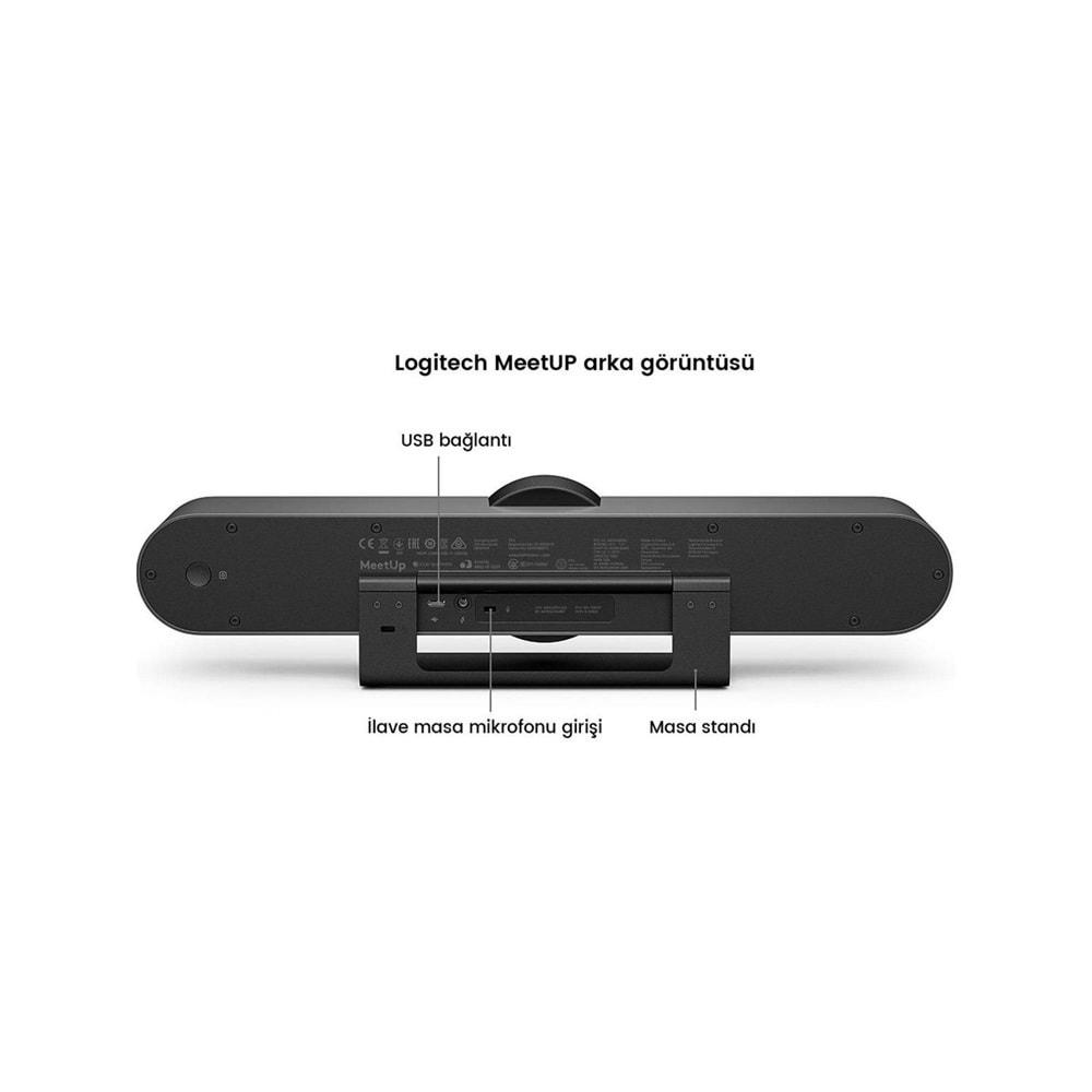 Logitech Meetup Conference Cam 960-001102 Mikrofonlu Konferans Kamerası