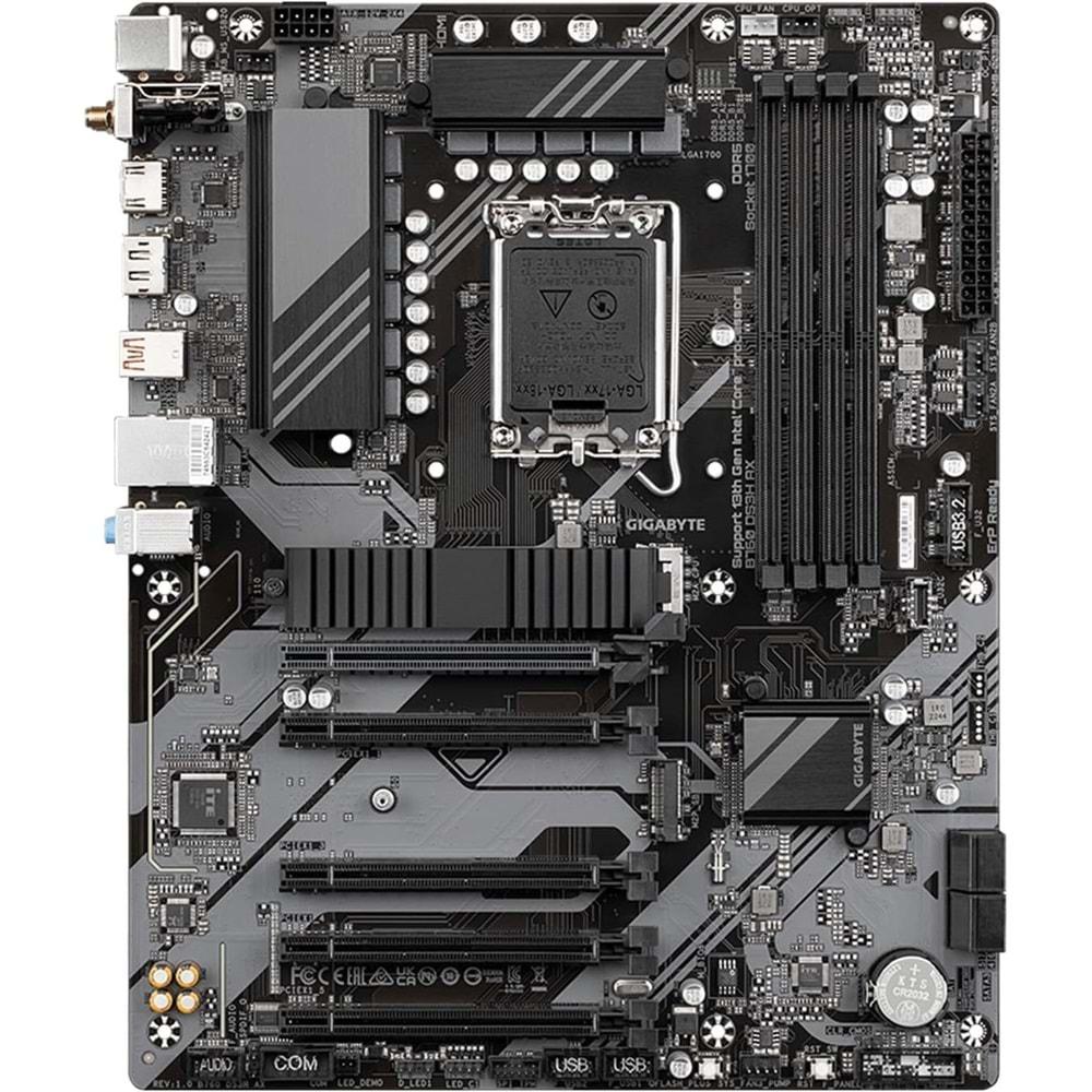Gigabyte B760 DS3H AX D5 1700P Hdmi Dp Type-C
