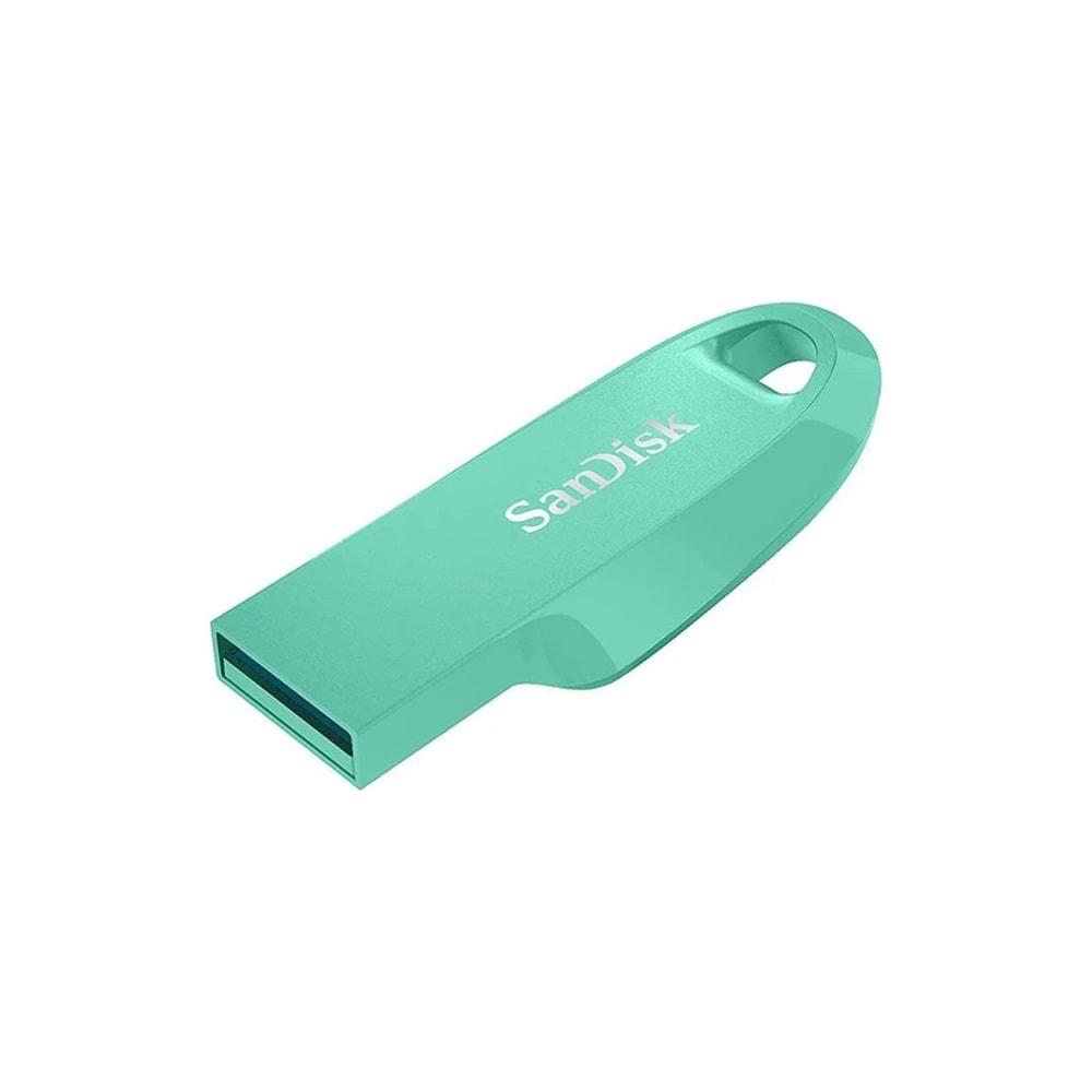 SANDISK SDCZ550-128G-G46G 128GB Ultra Curve 3.2 Flash Drive Green