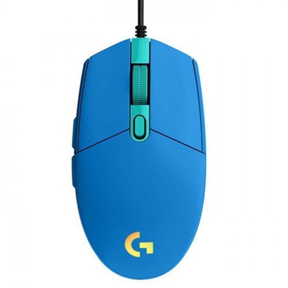 Logitech G G102 Lightsync Gaming Mouse Mavi