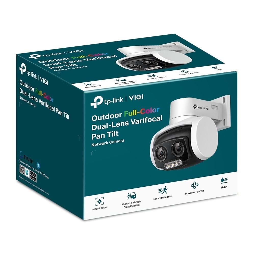 TP-link VIGI C540V 4MP Full-Color Dual-Lens PTZ Wi-Fi Kamera