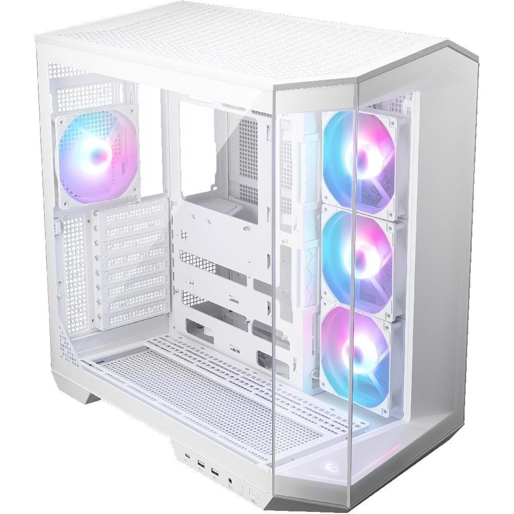 MSI MAG PANO 100R PZ WHITE 4X120MM ARGB FAN USB 3.