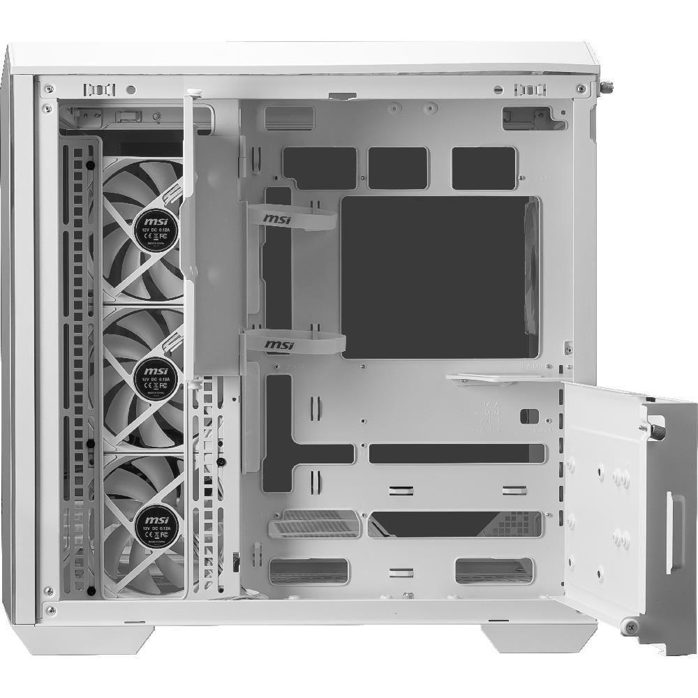 MSI MAG PANO 100R PZ WHITE 4X120MM ARGB FAN USB 3.