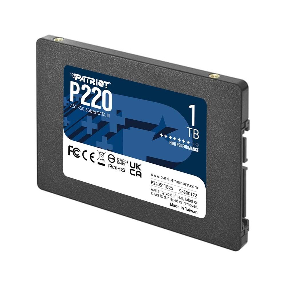 Patriot P220 1TB 550/500MB/s 2.5