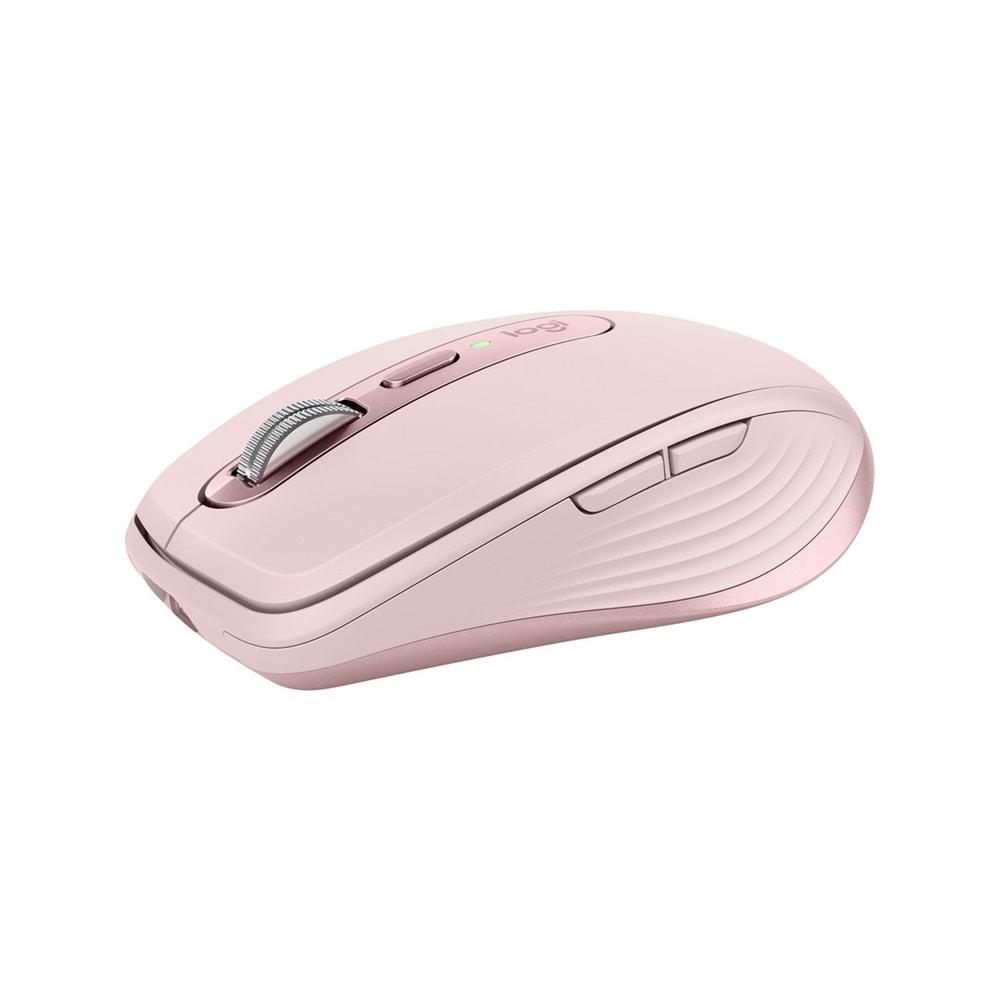 Logitech MX Anywhere 3 Kompakt Kablosuz Performans Mouse Pembe 910-005990