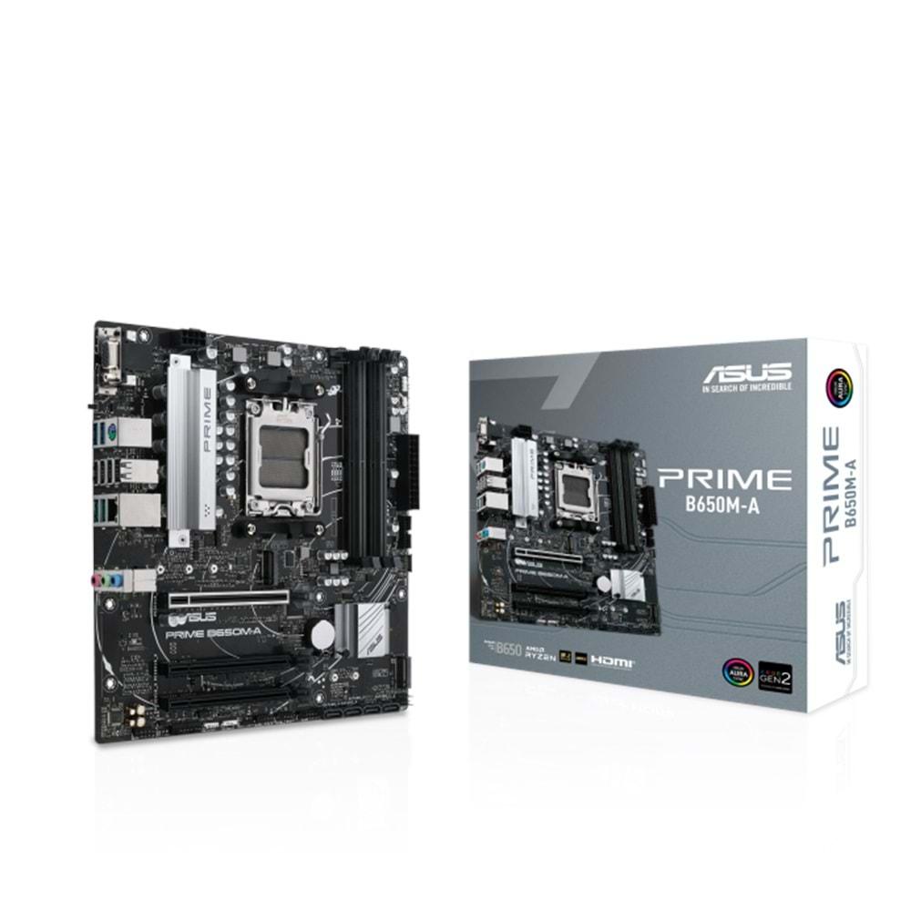 Asus PRIME B650M-A B650 DDR5 M.2 DP/HDMI/VGA PCI 4.0 AM5 Anakart