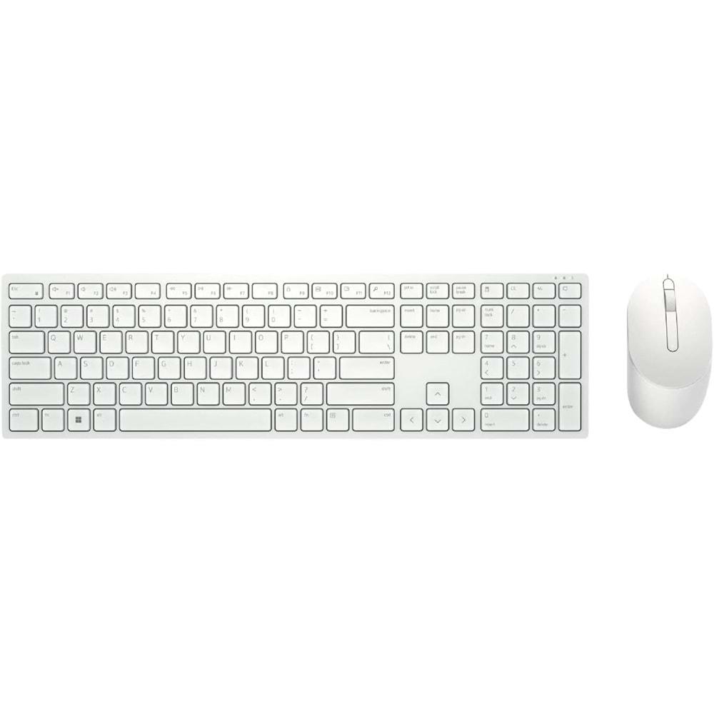 Dell Pro Wireless Keyboard and Mouse KM5221W Turkish QWERTY White