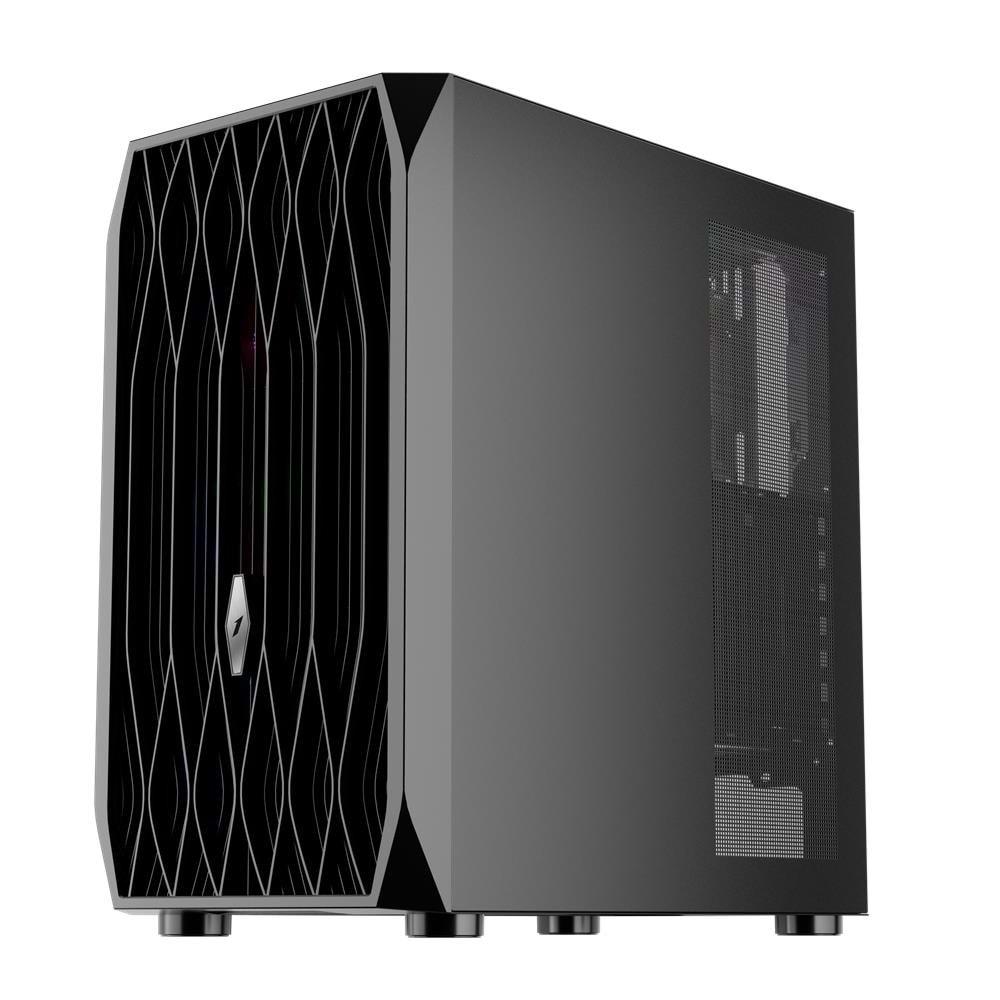 1ST Player AR7 Siyah 650W 80+ ARGB 4X12CM FAN Temperli Cam Mesh USB 3.0 ATX KASA