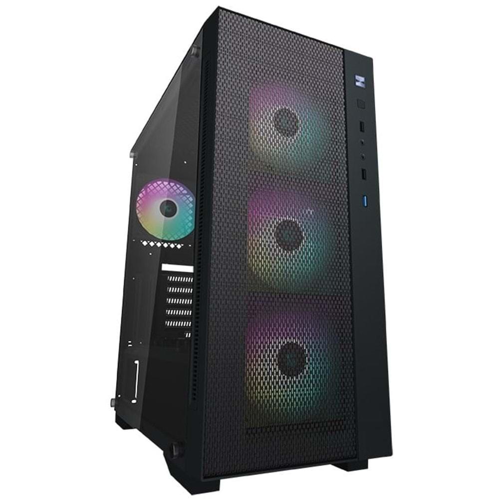 DEEPCOOL MATREXX50MESHPF700 MATREXX50 V3 ADD-RGB 4 FANLI ATX Gaming Kasa