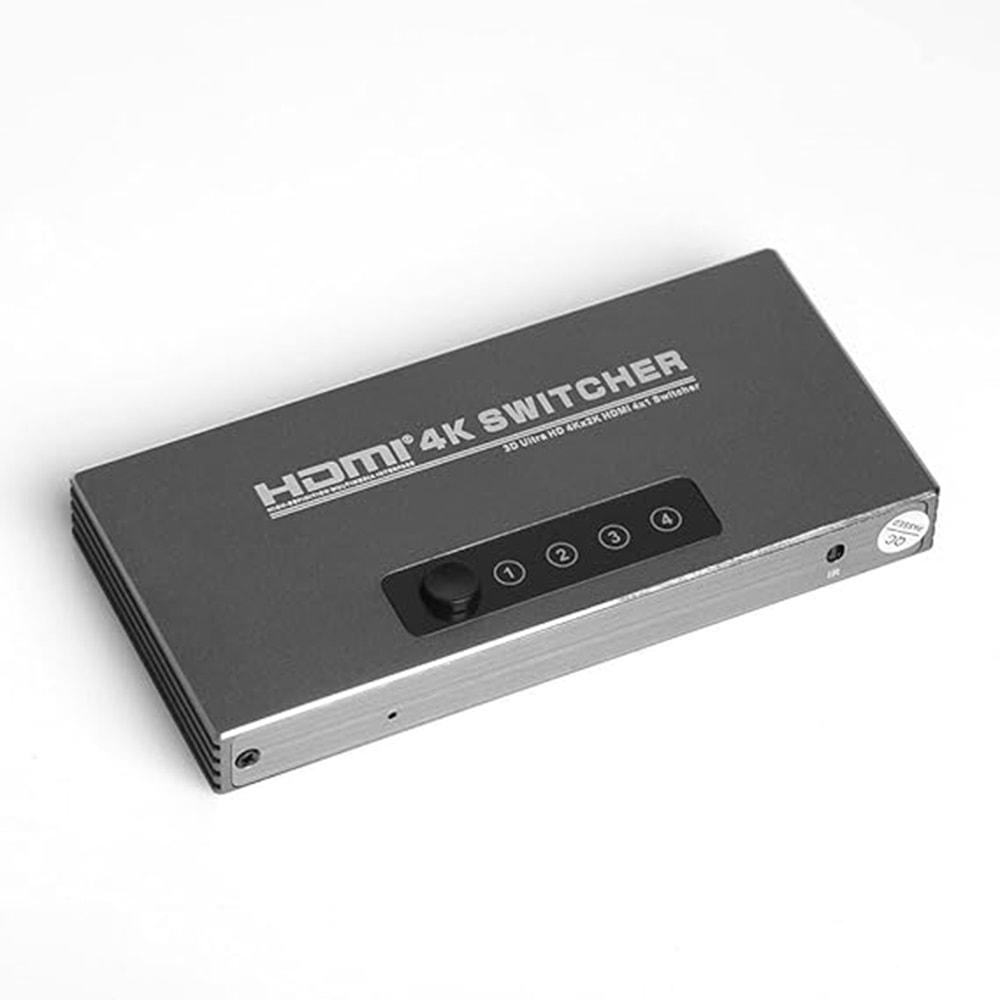 Dark DK-HD-SW4X1K 4/1 Kumandalı 4K HDMI Switch