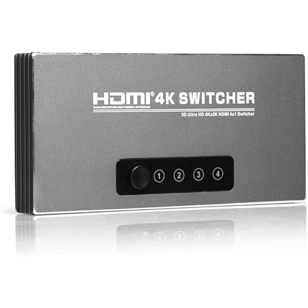 Dark DK-HD-SW4X1K 4/1 Kumandalı 4K HDMI Switch
