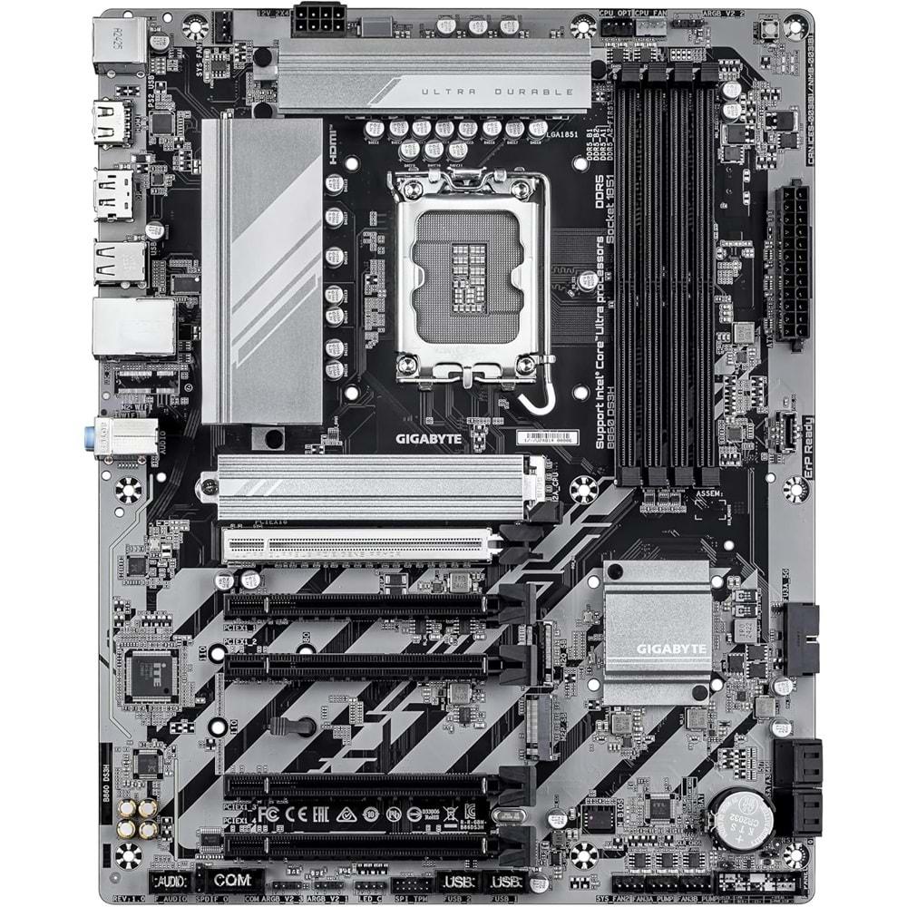 Gigabyte B860 DS3H D5 1851P Hdmi Dp Type-C