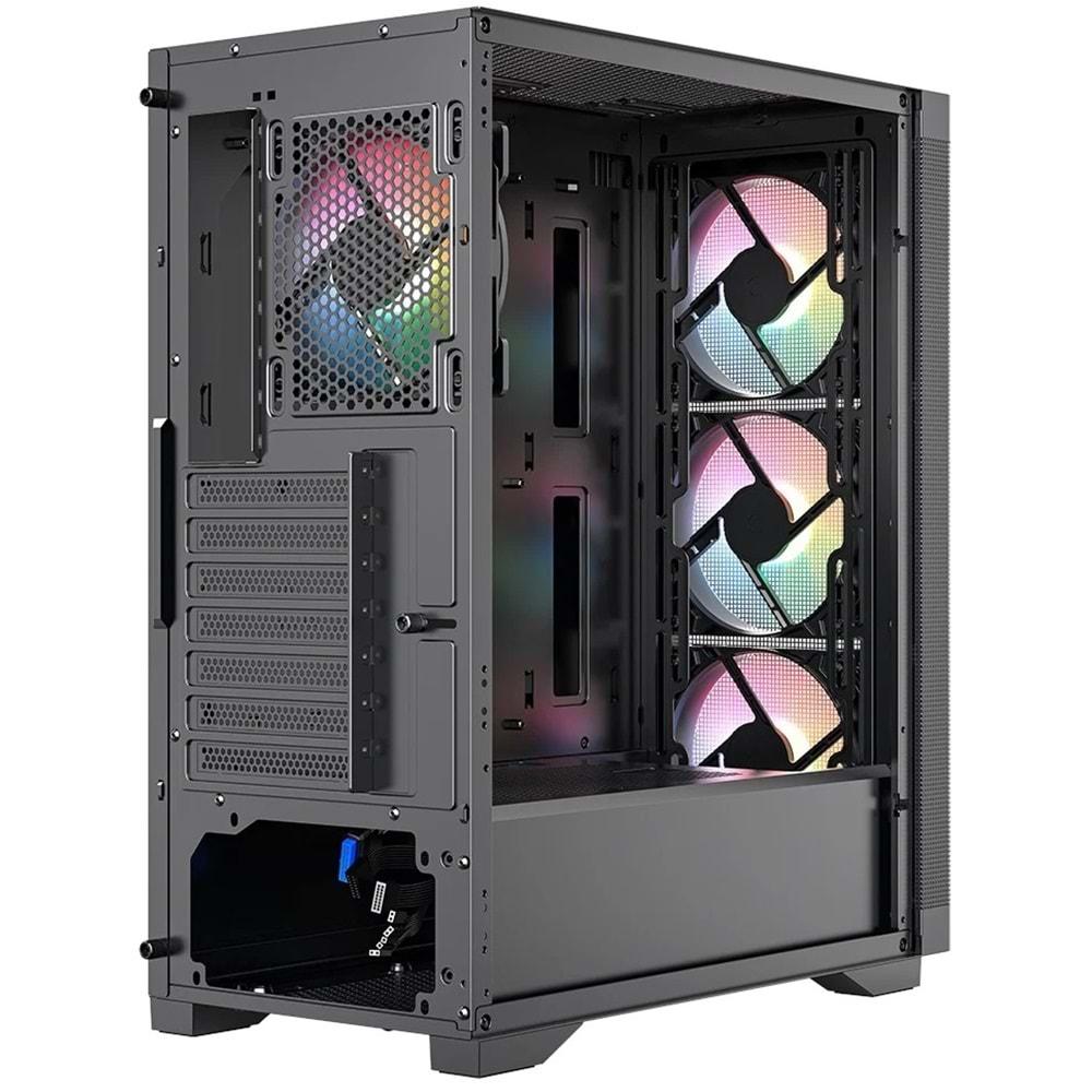 Frisby 600W 80+Bronze (FC-9480G) RGB Fan Mid Tower