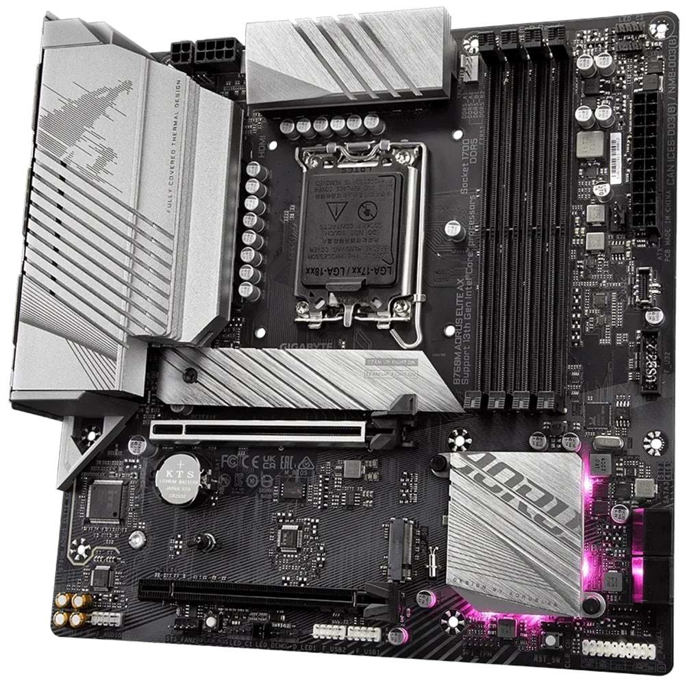 Gigabyte B760M Aorus Elite AX D5 1700P Hdmi Dp