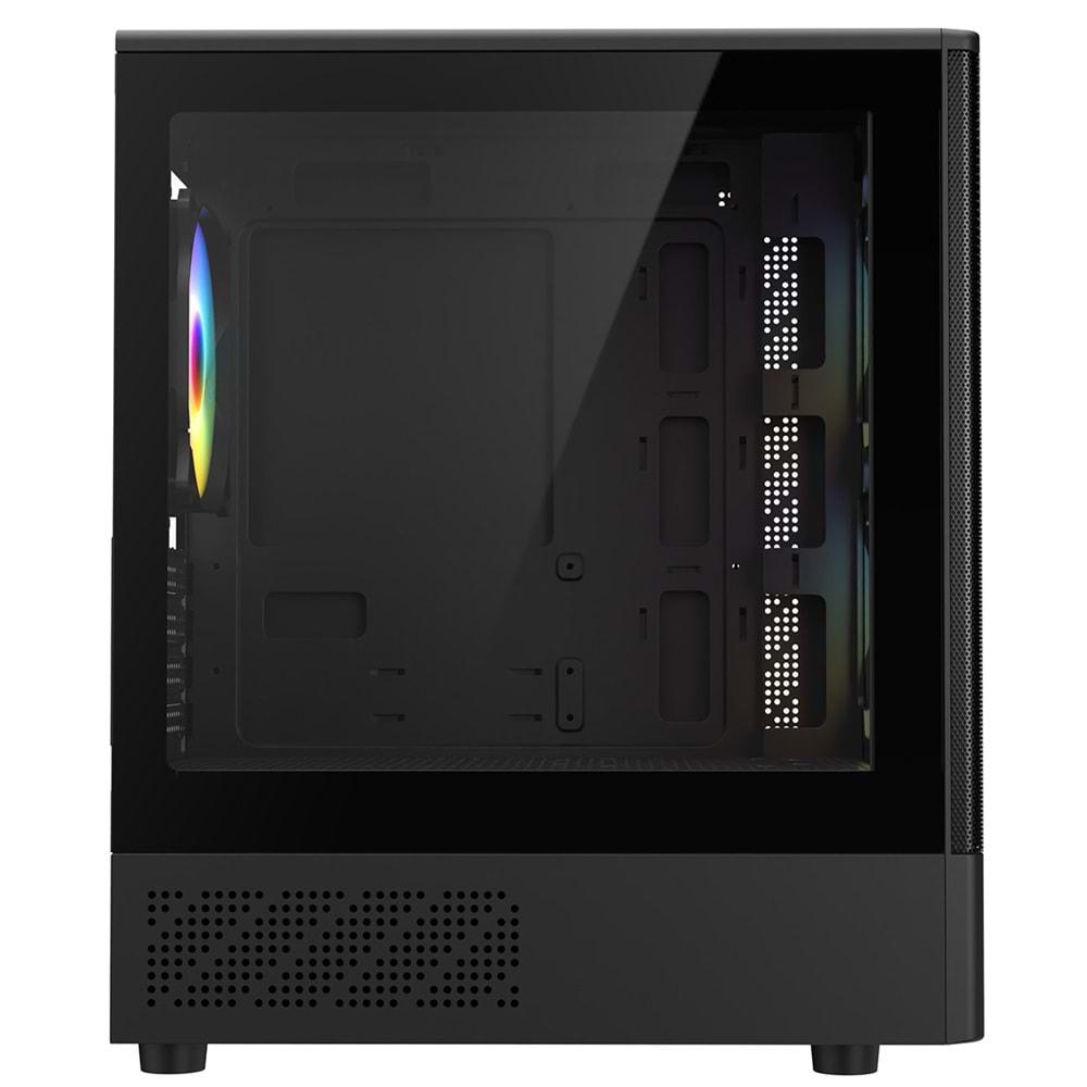 Frisby 550W (FC-8975B) 3X RGB Mesh Mini ITX Kasa