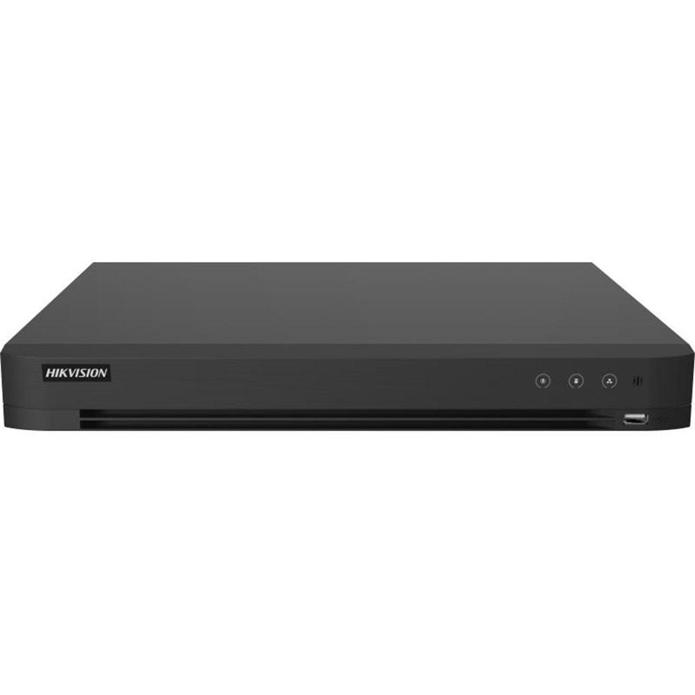 Hikvision iDS-7216HQHI-M2/XT 1080P 16 Kanal H.265+ HD-TVI AcuSense Kayıt Cihazı