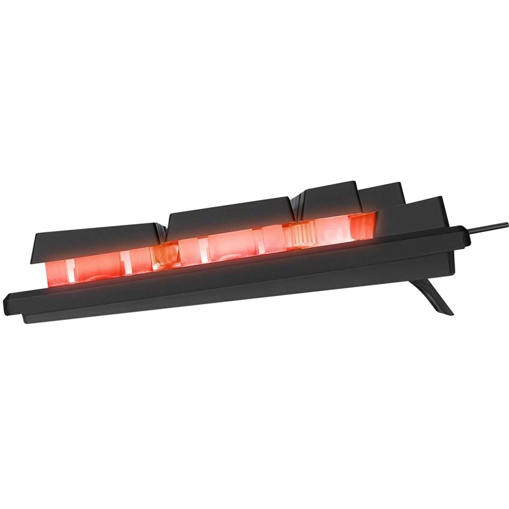 Everest KM-198 Luminax Q Gökkuşağı Aydınlatmalı Gaming Klavye + Mouse Set Siyah