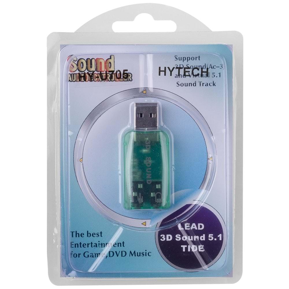 Hytech HY-U705 Ses Kartı 5.1 USB 2.0