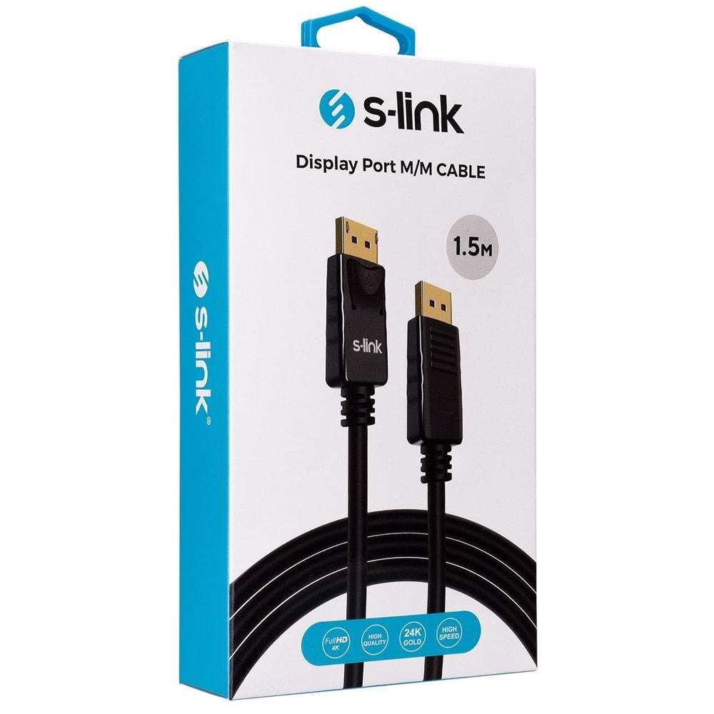 S-link SLX-460 4k-Display Port M/M 1.5m Kablo