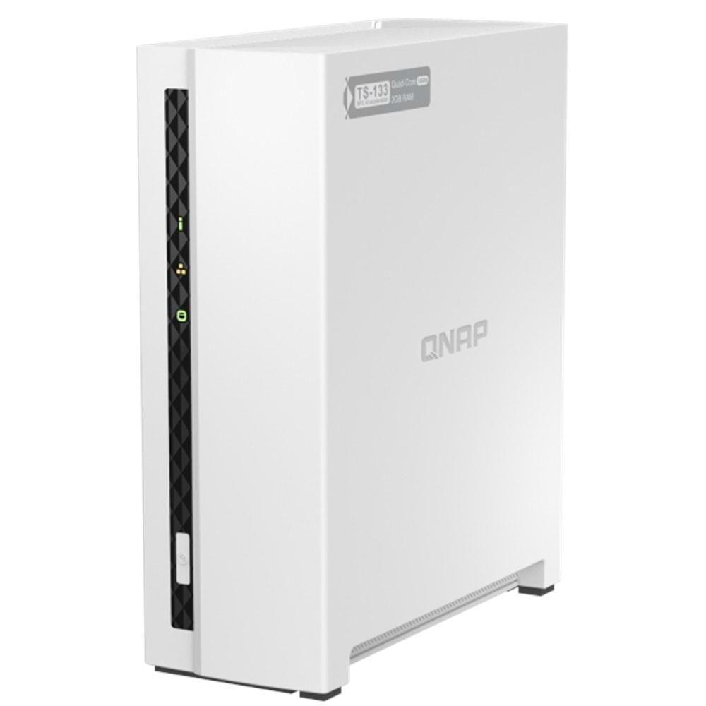 Qnap TS-133 2GB (1x3.5 /2.5 ) Tower NAS