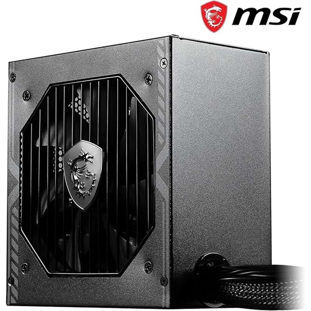 MSI MAG A650BNL WHITE 650W 120MM FAN 80+ Bronze Power Supply